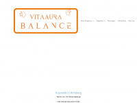 vita-aura-balance.com Webseite Vorschau