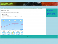 artpix.ch Webseite Vorschau