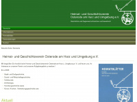 heimat-und-geschichtsverein-osterode.de Webseite Vorschau