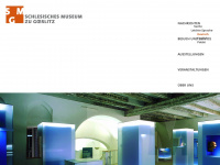 schlesisches-museum.de Webseite Vorschau