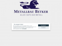 metallbau-betker.de Webseite Vorschau