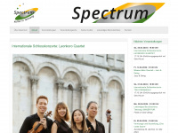 spectrum-kultur-in-tettnang.de Webseite Vorschau