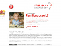 faehrmann-pflege.de Webseite Vorschau