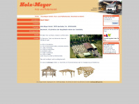 holz-meyer.com Webseite Vorschau