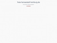 freie-hansestadt-hamburg.de Webseite Vorschau