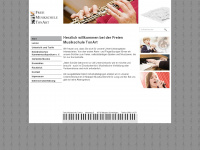 freie-musikschule-tonart.de Webseite Vorschau