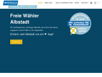 freie-waehler-albstadt.de Webseite Vorschau