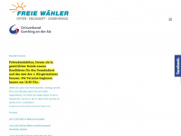 freie-waehler-garching.de Webseite Vorschau