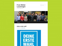 freie-waehler-lauchringen.de Webseite Vorschau