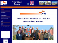 freie-waehler-meerane.de Webseite Vorschau
