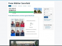 freiewaehler-sennfeld.de Webseite Vorschau