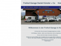 freihof-garage.ch Webseite Vorschau