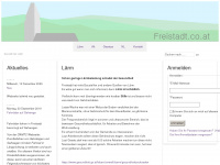 freistadt.co.at Webseite Vorschau