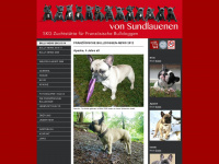 frenchbulldogs.ch Webseite Vorschau
