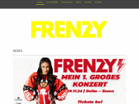 frenzy-music.de Webseite Vorschau