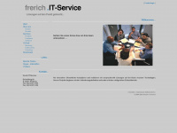 frerich-it-service.de Webseite Vorschau