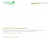 freudenbergapotheke.ch Webseite Vorschau