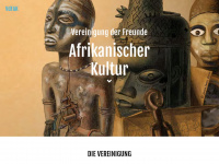 freunde-afrikanischer-kultur.de Webseite Vorschau
