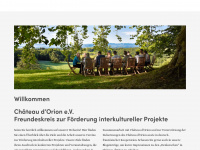 freundeskreis-chateau-orion.de Webseite Vorschau