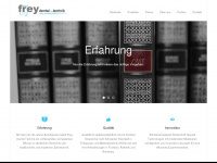 frey-zahntechnik.ch Webseite Vorschau