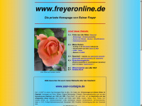 freyeronline.de Webseite Vorschau