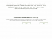 fridlin.ch Webseite Vorschau