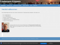 friedemann-kueppers.de Webseite Vorschau