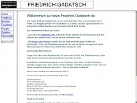 Friedrich-gadatsch.de