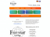 friedrich-maerker-verlag.de Webseite Vorschau