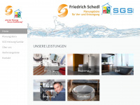friedrich-schedl.de Webseite Vorschau
