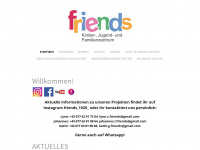 friends2.at Webseite Vorschau