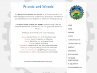 friendsandwheels.de Webseite Vorschau