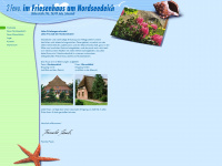 friesenhaus-pauls.de Webseite Vorschau