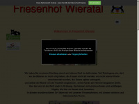 friesenpferde-hofstuebel.de Webseite Vorschau