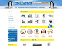 frigo-climat.ch Webseite Vorschau