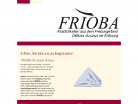 frioba.ch Webseite Vorschau