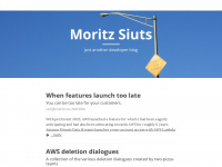 moritz-siuts.de Webseite Vorschau