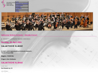 hn-sinfonie.de Webseite Vorschau