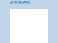 auto-center-guenther.de Webseite Vorschau