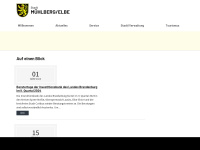 muehlberg-elbe.de Webseite Vorschau