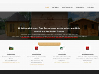 grosskoschener-holzblockhaeuser.de Webseite Vorschau
