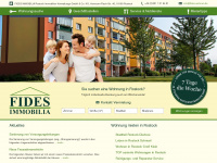 fides-wohnen.de Webseite Vorschau