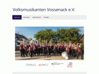 volksmusikanten-vossenack.de Webseite Vorschau