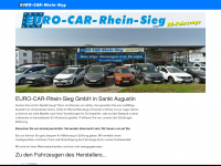 euro-car-rhein-sieg.de Webseite Vorschau