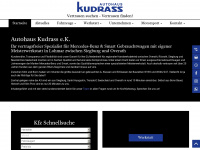 autohaus-kudrass.de Webseite Vorschau
