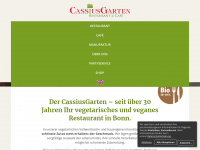 cassiusgarten.de Webseite Vorschau