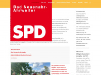 spd-bna.de Webseite Vorschau