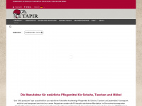 tapir.de Webseite Vorschau