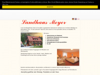 hotel-landhaus-meyer.de Webseite Vorschau