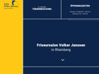 friseur-janssen.de Webseite Vorschau